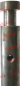 Preview: 24015 Kempf Pendelzapfen, D=25 mm, 210 mm lang